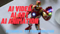 create ai video, ai art, ai animation,