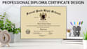 make high school diploma, master degree ged award college transcript certificate