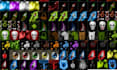 create pixel art characters, game icons, UI using rpgmaker mv mz for game assets