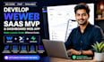 develop a weweb saas mvp and dashboard web app