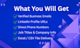 do b2b lead generation and build targeted email list with phone numbers