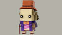 create lego brickheadz moc custom character brick instruction and 3d lego model