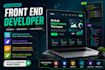 design a modern responsive front end website