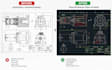 redraw mechanical and technical drawings in autocad
