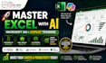 help you master ai powered microsoft excel for work and business