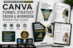 create marketing workbook canva ebook funnel strategy lead magnet