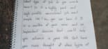 write anything with my beautiful handwriting