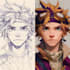 draw anime character art