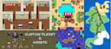 create 16 bit 32 bit 2d pixel art sprite sheet rpg assets tileset animation