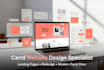 design carrd website, carrd landing page design and carrd website redesign