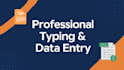 do fast data entry, typing, and PDF to word in 2 hours