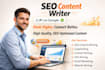 write engaging social media or SEO content
