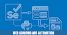 develop custom python scripts for web scraping and automation