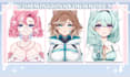 anime vtuber ref sheet vtuber oc live2d character sheet, custom anime oc sheet