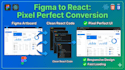 convert figma design to react js website
