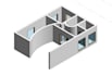 convert 2d plan into 3d models