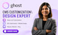 customize ghost cms ghost theme design ghost blog website migrate ghost website