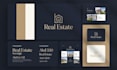 create a complete real estate brand identity package