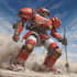 create custom mecha robot art