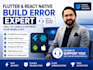 fix flutter gradle, firebase, xcode and build errors