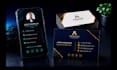 design modern business cards for print and digital sharing