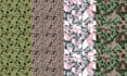 design a custom camouflage seamless pattern design