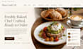 squarespace restaurant website bakery cafe food chef website online ordering