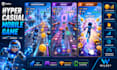 develop a premium hyper casual mobile game in unity for android and ios