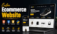 build a complete e commerce website with HTML, CSS, javascript and python