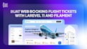 develop responsive airline booking website, flight booking website, ticket web
