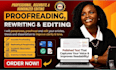 paraphrase,rephrase, proofread and edit your articles,thesis and dissertation