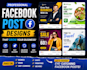 design professional social media posts for facebook and instagram
