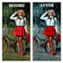 do professional cinematic photo color grading