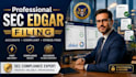 prepare sec forms, edgar filings and sec documents
