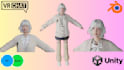 do custom vrchat avatar commission furry avatar 3d model vrc avatar vr character
