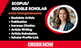 increase google scholar citation, write and publish backdated, scopus citation