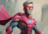 draw you dc or marvel style comic book and superhero
