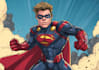 create cinematic superhero character art and custom comic style illustrations