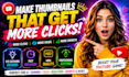 create viral ai youtube thumbnails with high CTR design