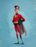 create epic comic style superhero character art