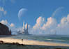 make  original sci fi concept art for game or movie
