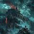 make a fantasy book cover, thriller book cover