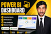design interactive power bi dashboards, and KPI reports
