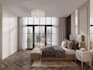 create photorealistic modern bedroom interior rendering