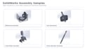 create a solidworks assembly and motion study animation