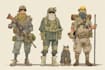 draw military themed or character illustrations