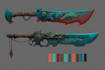 create weapon concept art for you