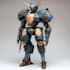 create retro mecha or scifi gundam art