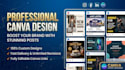 design professional canva social media posts