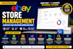 manage your ebay account as a virtual assistant, VA and related issues